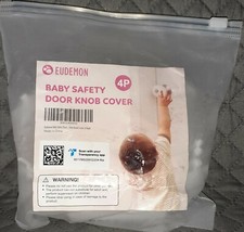 4 Pack Baby Safety Door Knob Covers Locks Kids Cover Lock Child Children Proof