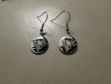 NHL Pittsburgh Penguins Peter David Collection WinCraft Circle Earrings