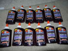 12 new Elmer's Washable Goes On Purple Dries Clear School Glue 5 oz elmers elmer