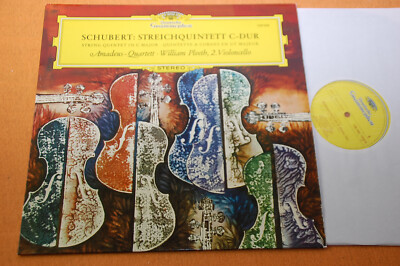 Amadeus Quartet Schubert String Quintet in C German DGG Stereo 70s NM