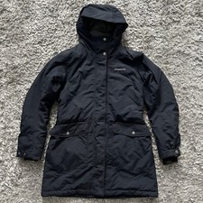 Didriksons Bliss Women's Padded Parka Navy Blue Jacket Size 14 / 40
