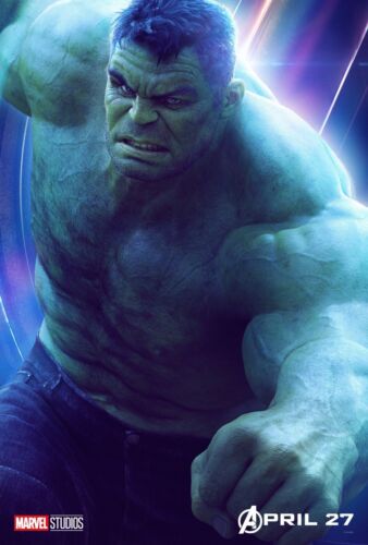 2018 Marvel The Avengers Infinity War Poster 11X17 Iron Man Hulk Bruce  Banner 🍿 | eBay