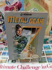 Nintendo NES: Metal Gear [TOP KONAMI ✅ 1ERE EDITION] Fr