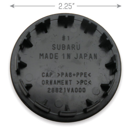 Center Cap Subaru Legacy Impreza Outback Crosstrek WRX Wheel