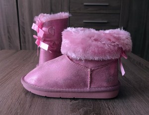 pink colour boot