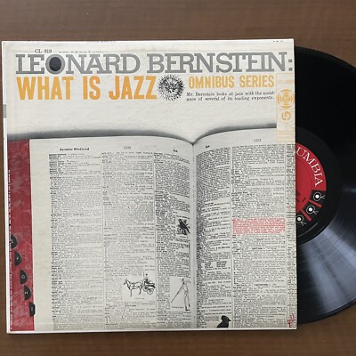 オリジナル盤！Leonard Bernstein / What Is Jazz オリジナル盤！Leonard Bernstein / What Is Jazz Leonard