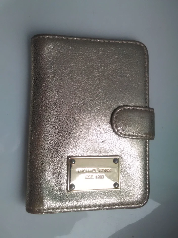 Michael Kors Organizer Mappe Kalender Gold Vintage