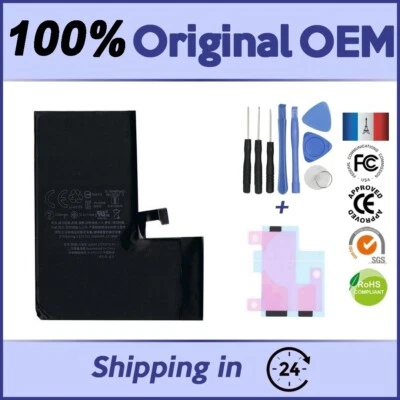3200mAh BRAND NEW BATTERY OEM FOR IPHONE 14 PRO - SUPERIOR QUALITY+ KIT ADHESIVE - Image 1 of 3