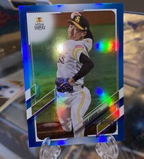 2021 TOPPS NPB #177 YUGO BANDO Blue Foil /50