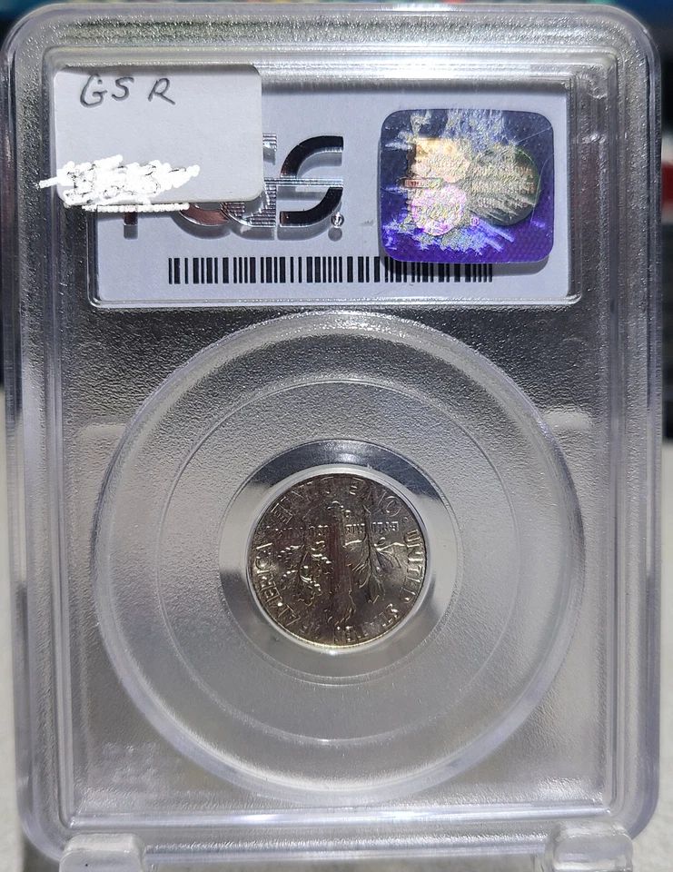1963 D Roosevelt Dime PCGS MS66 - Image 2 of 2