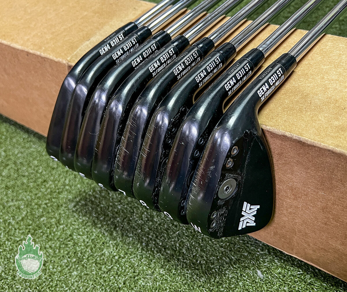 Used RH PXG 0311ST Milled Darkness Gen 4 Irons 3-PW Tour X Used RH PXG 0311ST Milled Darkness Gen 4 Irons 3-PW Tour X