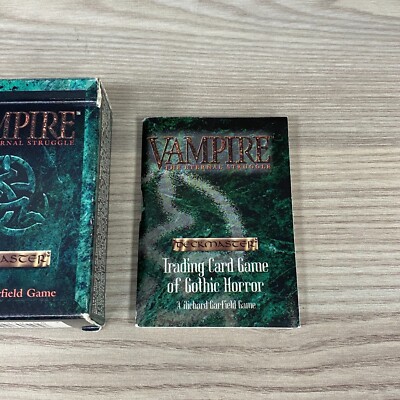 その他 VAMPIRE THE ETERNAL STRUGGLE DECKMASTER VAMPIRE THE ETERNAL STRUGGLE DECKMASTER TRADING CARD GAME OF