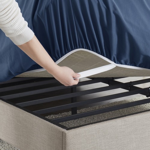 18"-21" Extra Deep Pocket Fitted Sheet by Nymbus Elastic Corner Straps Bed Sheet - 第 88/211 張圖片