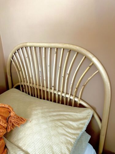 Single Bed Headboard Cane style Excellent Condition. Only Used For 6 Months ap