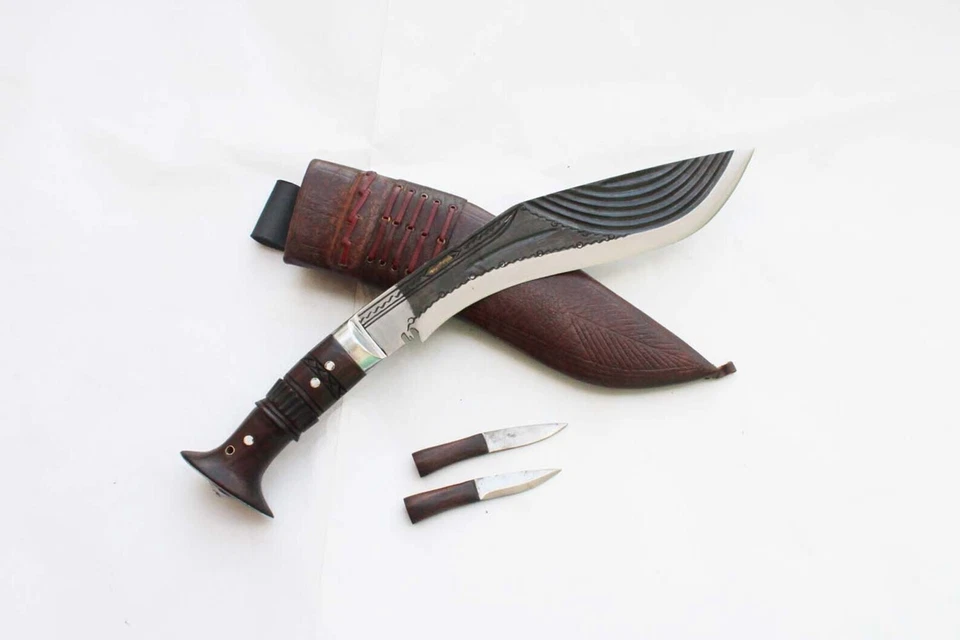 fixed blade 11 inches long khukuri-kukri Curve Chhukuri-kukri Gurkha kukri - Image 3 of 4