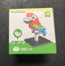 Fun Little Toys Parrot / Micro Building / 53 Pieces / Good Condition