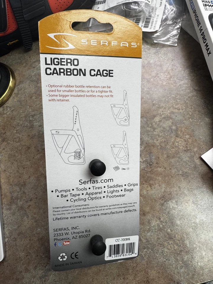 Serfas Ligero Carbon Cage - Image 2 of 2