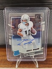2023 Panini Clearly Donruss Tre Tucker Rated Rookie Auto #87