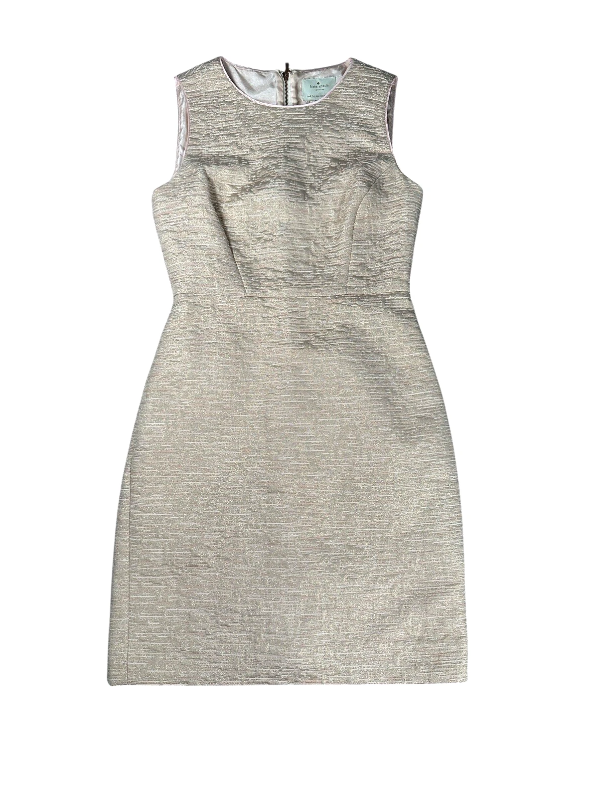 Abito Kate Spade taglia 6 Della tutto ciò che glittera formale data tubino ospite matrimonio