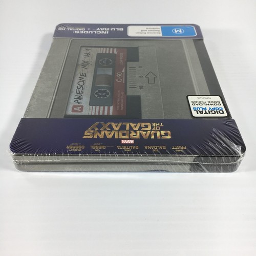 Guardians of the Galaxy Steelbook Blu-ray Regions A B C Bluray Blu ray TRACKED - Picture 6 of 7