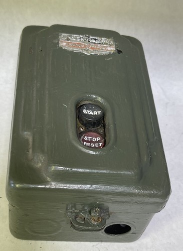 Vintage CUTLER HAMMER MOTOR CONTROL STARTER 9115H36C EBay