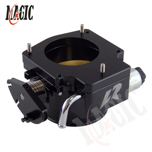 92MM Throttle body+TPS IAC+Adapter Plate For Chevy GM Gen III LSX LS