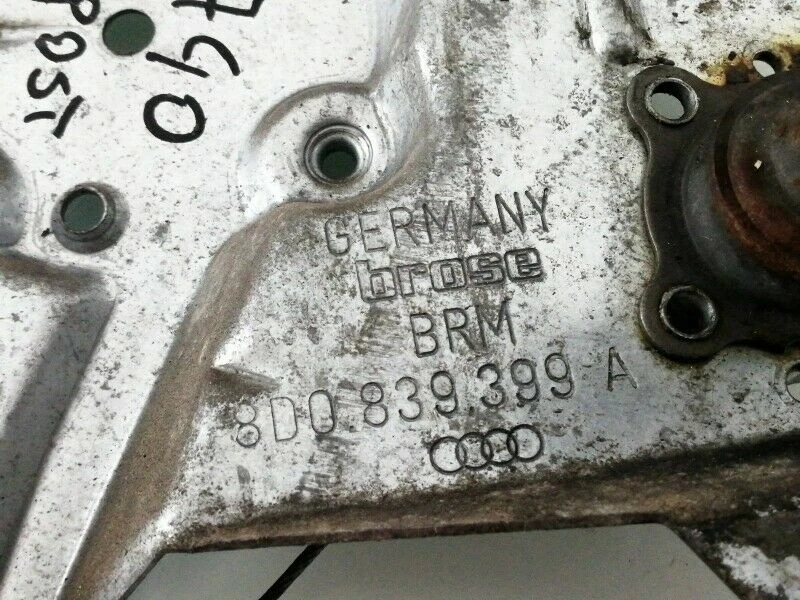 ALZACRISTALLO MANUALE AUDI A4 - 8D2 8D5 (1994 > 2000) PORTA POSTERIORE SINISTRA - Immagine 3 di 3