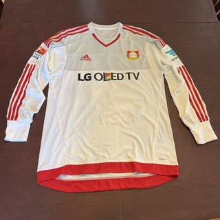 2014/15 Bayer 04 Leverkusen Soccer Jersey DARIO KRESIC #25 Size XL Adidas Futbol