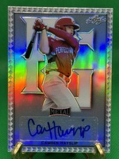 2020 LEAF METAL PERFECT GAME AUTO #BACH1 CAMDEN HAYSLIP AUTO !