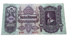 Ungarn 100 Pengo Banknote 1930 guter Zustand