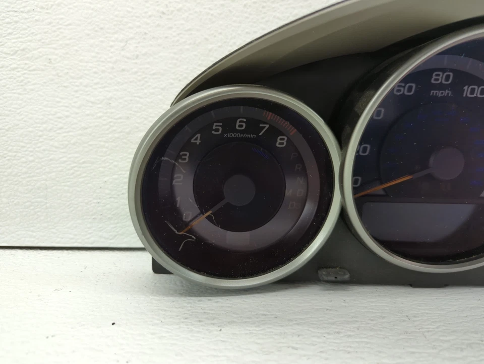 Cuadro de instrumentos velocímetro Acura Rl 2006-2008 medidores 78100-a700 X6JHZ Foto 3 de 4