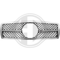 KüHlergrill KüHlergitter Chrom Schwarz FüR Mercedes-Benz C-Klasse