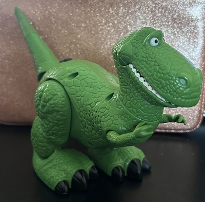 2010 MATTEL DISNEY PIXAR TOY STORY MEGA ACTION 'ROAR N RUN' REX DINOSAUR