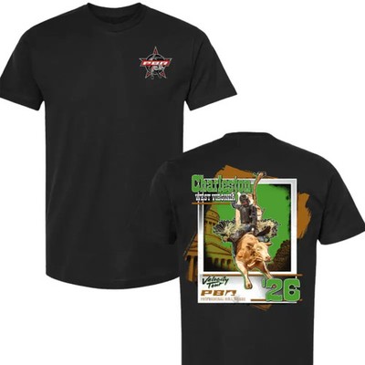 Charleston West Virginia PBR Bull Riding Shirt   Velocity Tour 26 Rodeo Graphic