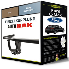 Starre Anhängerkupplung für FORD C-Max 09.2010-06.2019 II Typ DXA/CB7 Auto Hak