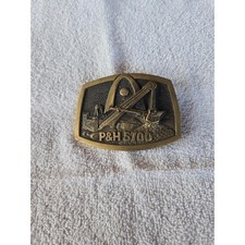 P H Hydraulic Excavator Model 5700 Vintage Belt Buckle 1979. GI-0431