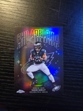 2025 Topps Chrome Saquon Barkley All Chrome Refractor Philadelphia Eagles RB