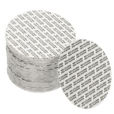 110Pack Foam Lid Liner, 74mm/2.91" PS Foam Resistant Tamper Pressure