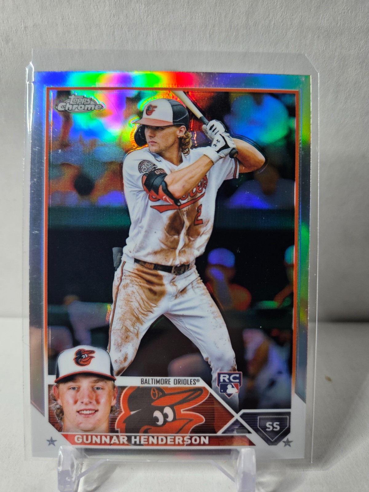 2023 Topps Chrome - Gunnar Henderson #2 Refractor (RC)