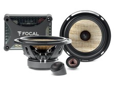 Focal PS 165 FXE Flax EVO 6.5" Bi-Amplified 2 Way Car Component Speakers 80w RMS
