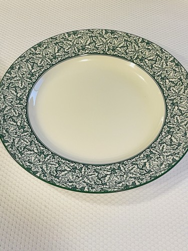Lot Of 2 Spode Holly Tree Dinner Plates, 10 3/4" Made In England Christmas Plate - Picture 2 of 4