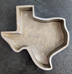 VTG "The Pan Handler" Texas Metal Casting Co. Cake Cornbread Cast Aluminum Pan