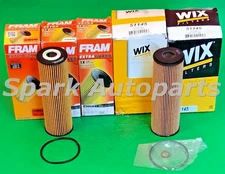 Lot of 5 Engine Oil Filter WIX 51145 FRAM CH6848 For MERCEDES-BENZ SLK230, C230