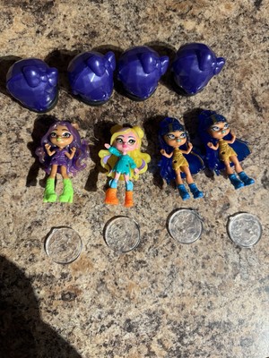 Monster High Fright Size Potions Mystery Mini Doll Lot Of 4 W/stands
