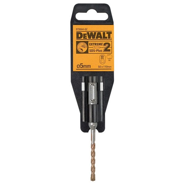 DEWALT Extreme 2 SDS Plus Drill Bit 5 x 110mm