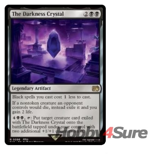 mtg final fantasy crystal cards The Darkness Crystal M/NM Magic: The Gathering MTG Final Fantasy