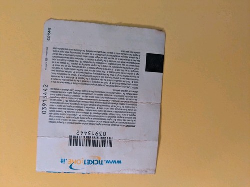 Biglietto Inter Como 2002/2003 Stadio - Foto 2 di 2