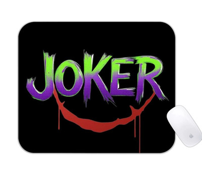 Joker Evil Clown Smile Dark Desk Mat Large Gaming Mouse Pad