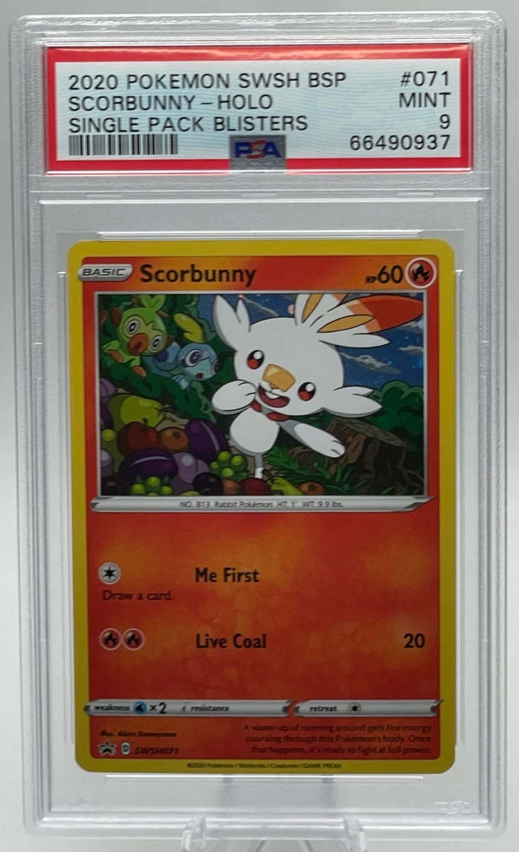 Scorbunny SWSH071 SWSH: Sword & Shield Promo Cards for sale | eBay
