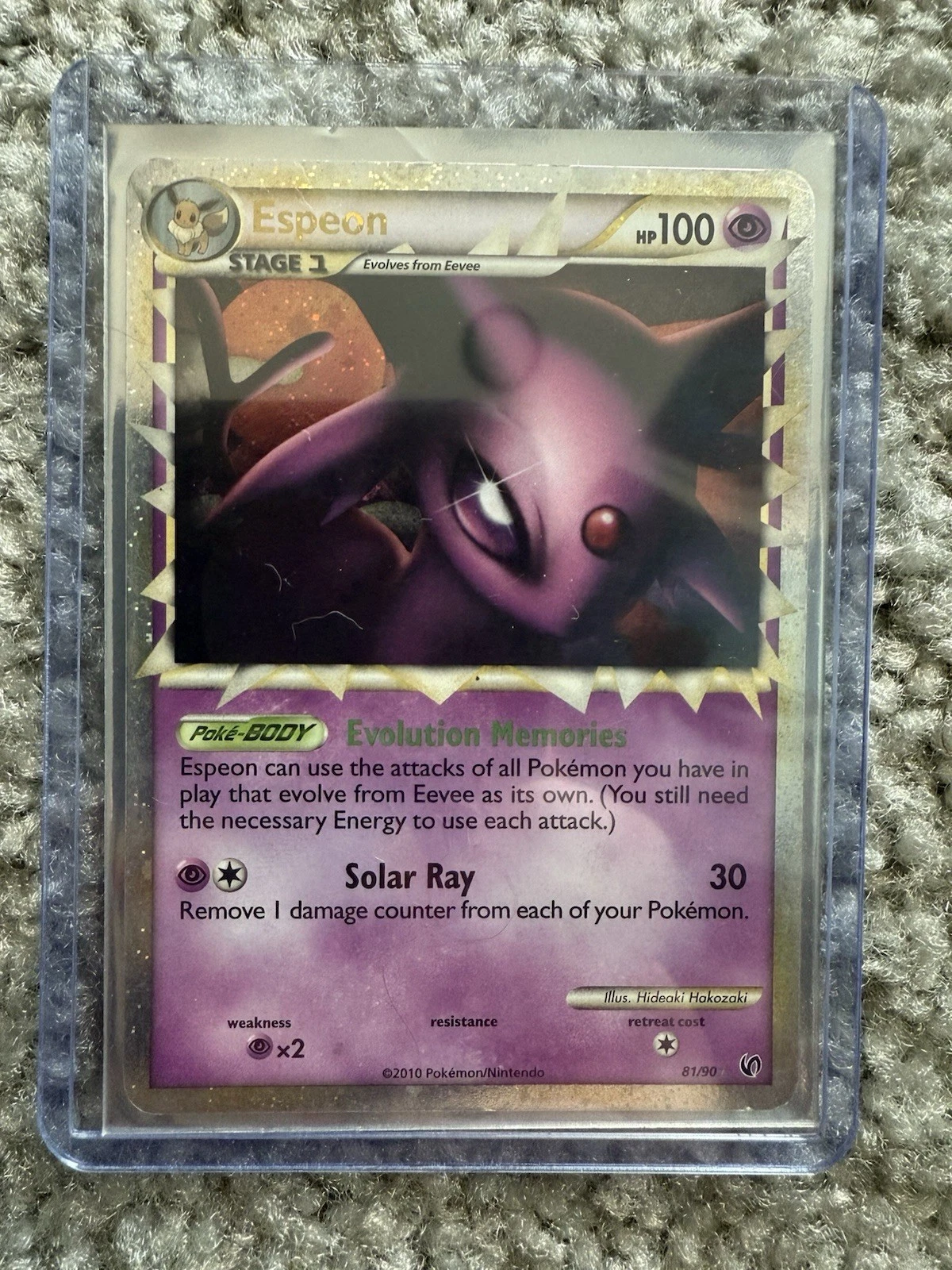 Deal for ESPEON PRIME 81/90 Undaunted HOLO RARE Pokemon TCG card VLP-NM